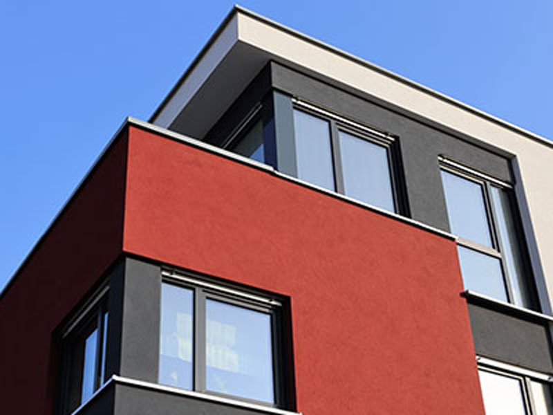 white and brown building